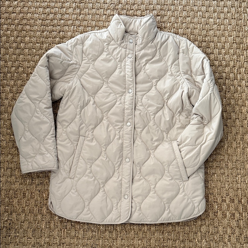 Quilted Cream Jacket
